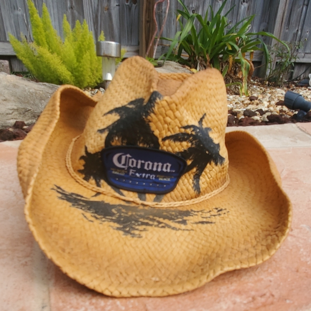 Corona Beer Straw Hat
